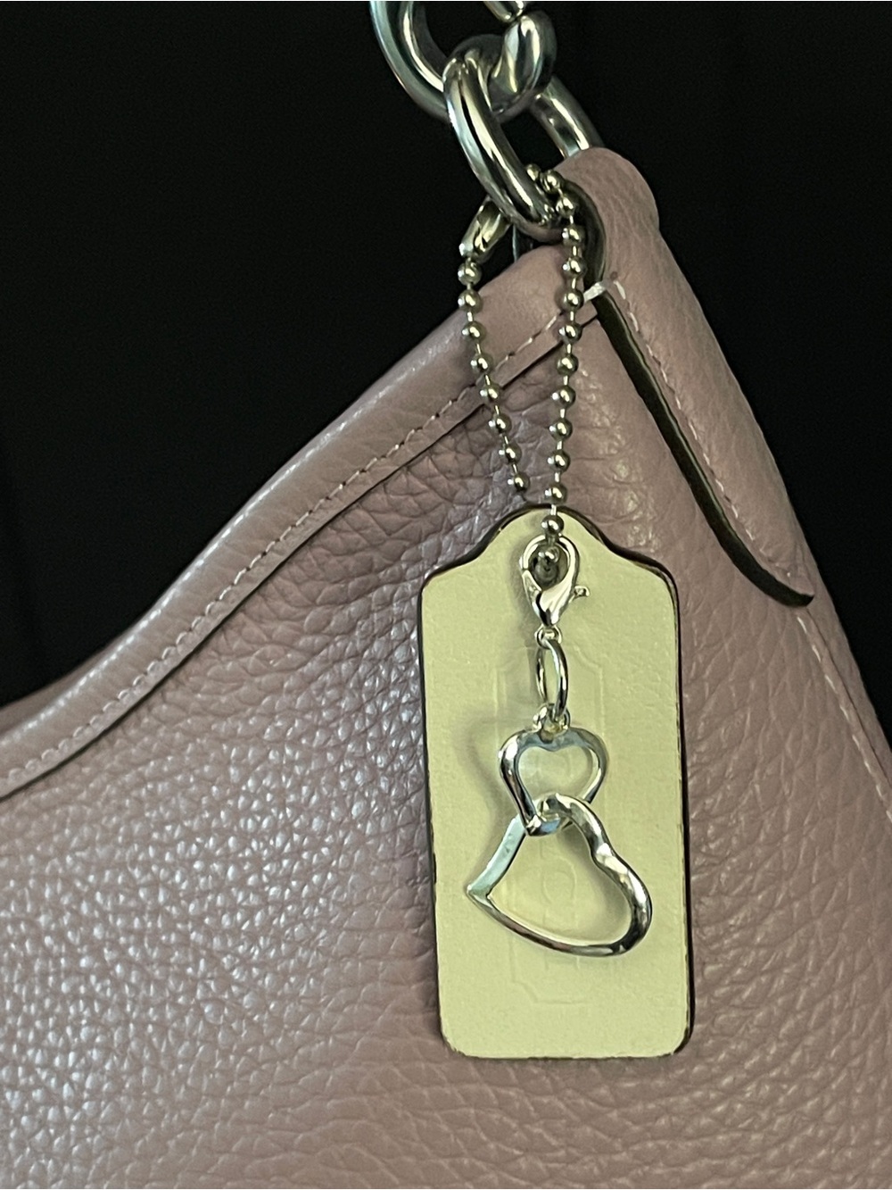 NWT Coach Laurel Shoulder Bag with Cream Tassel - Picture 14 of 14